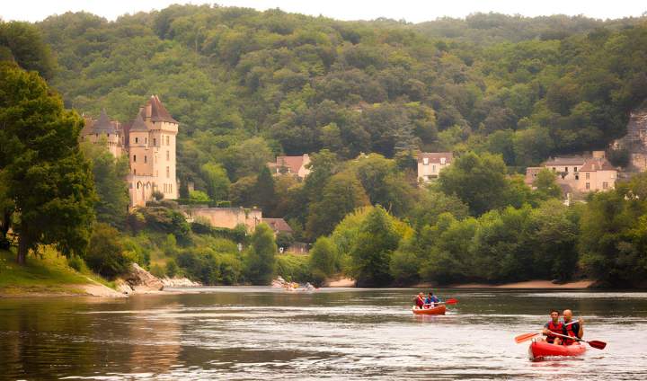 Canoe Descent on the Dordogne