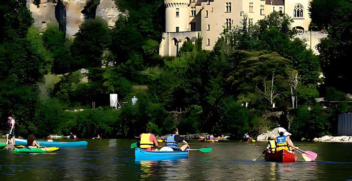 Randonnée en canoë et kayak en Dordogne