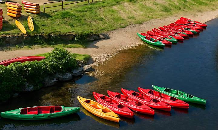 Location de canoë pour particuliers en Dordogne