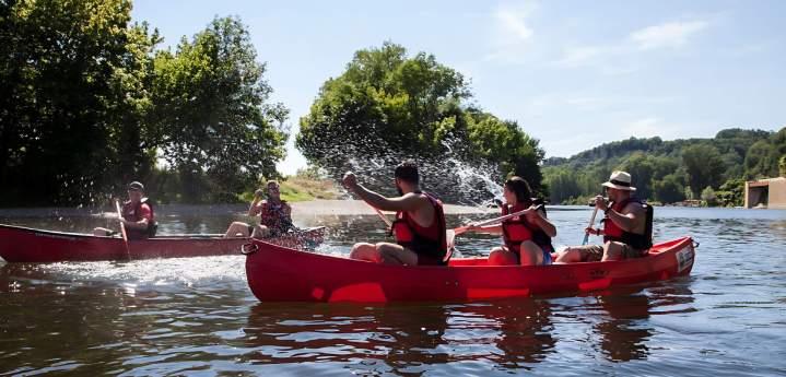 Canoe and kayak rental in the Dordogne