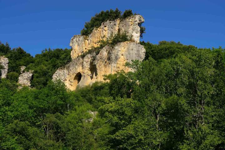 Paysage colline Dordogne