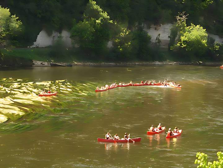 Organisation de randonnée en canoë et en kayak en Dordogne