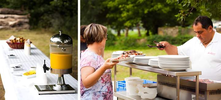 Buffet déjeuner ou dîner en Dordogne