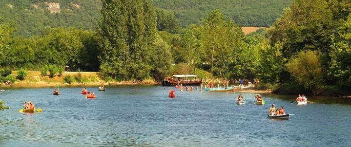 Canoe and kayak rental in the Dordogne