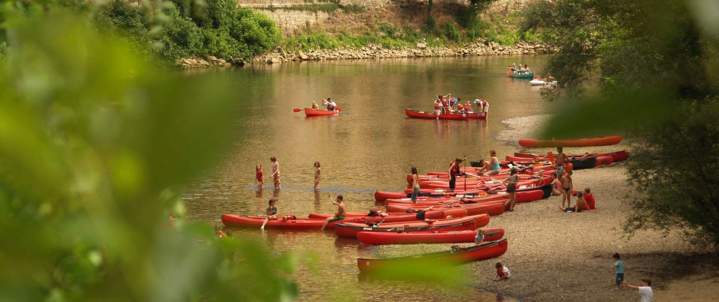 Canoe and kayak rental in the Dordogne